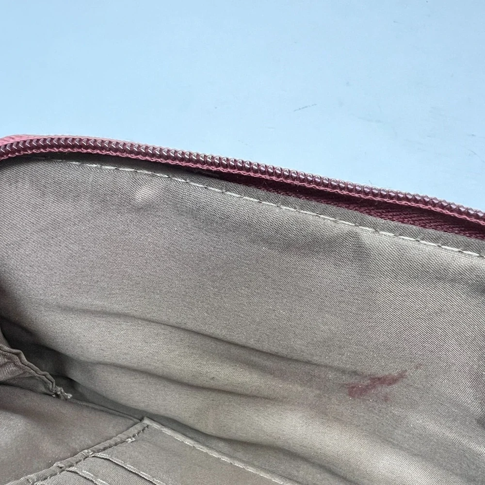 RELIC Small Leather Red Crossbody‎ Clutch Purse **NO strap